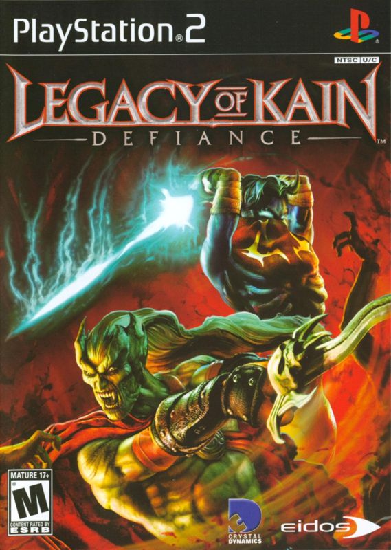 Legacy of Kain Defiance box art for Xbox